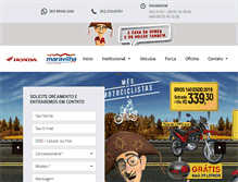 Tablet Screenshot of maravilhamotos.com.br